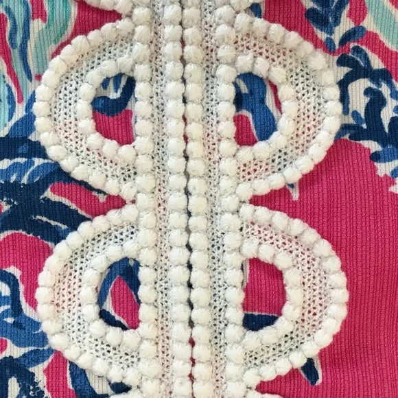 Reposted New WOT Lilly Pulitzer Annabelle samba capri pink coral top - Picture 5 of 12